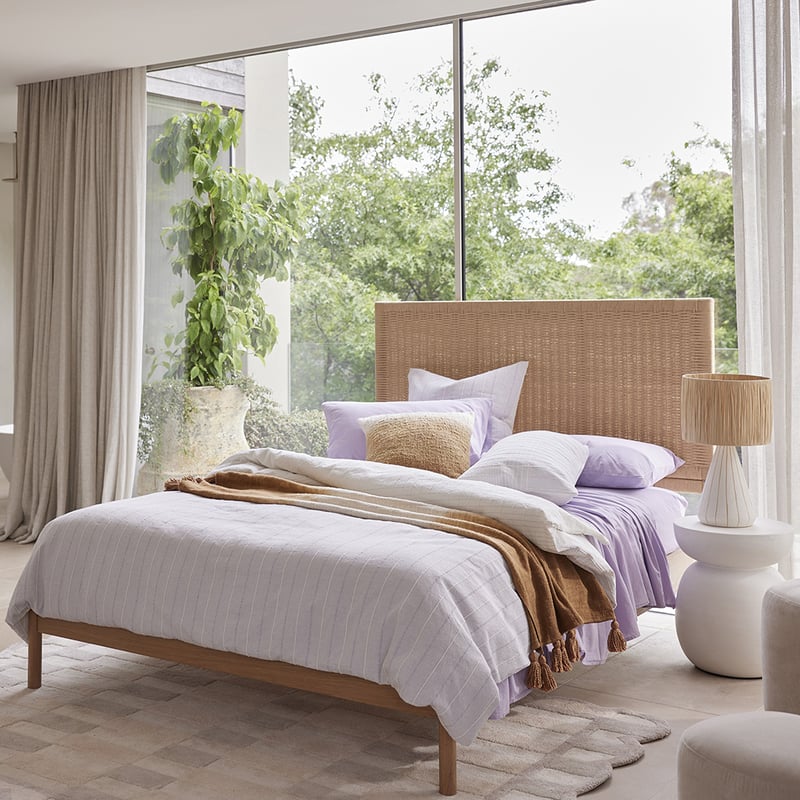 Nova Caramel Dip Dye Throw