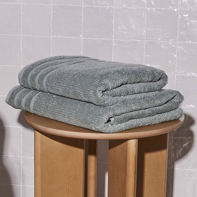 Flinders Seafoam Bath Towel Range