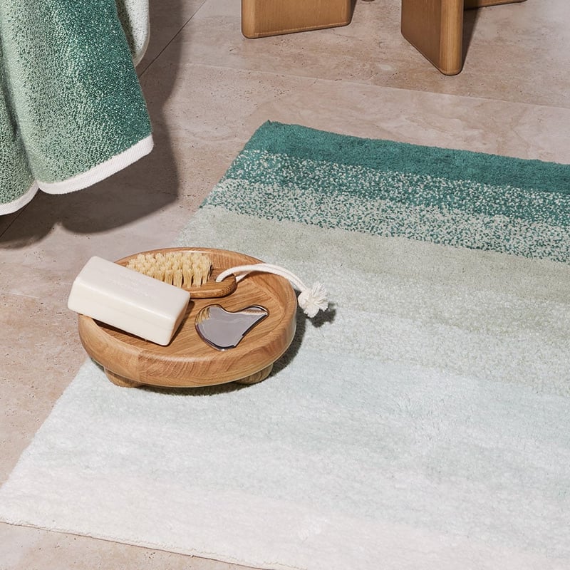 Jade Ombre Bath Mat