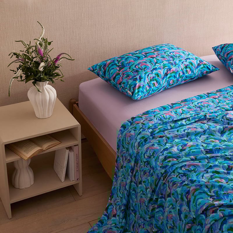 Erin Reinboth Sea Sprays Bamboo Cotton Sheet Set