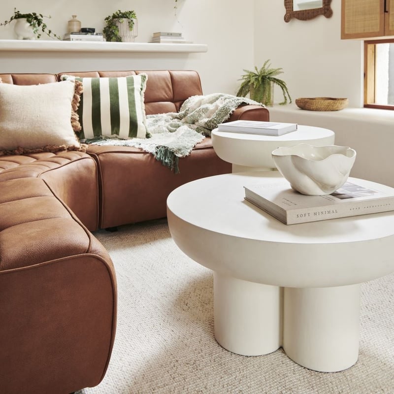 North Shore White Coffee Table
