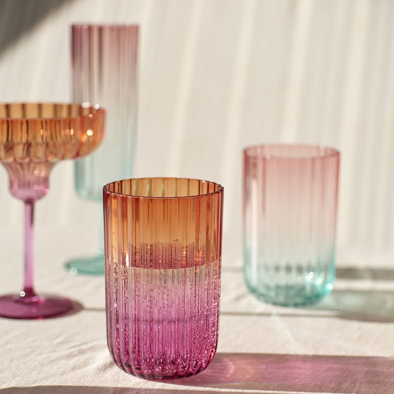 Positano Blue & Pink Tumbler