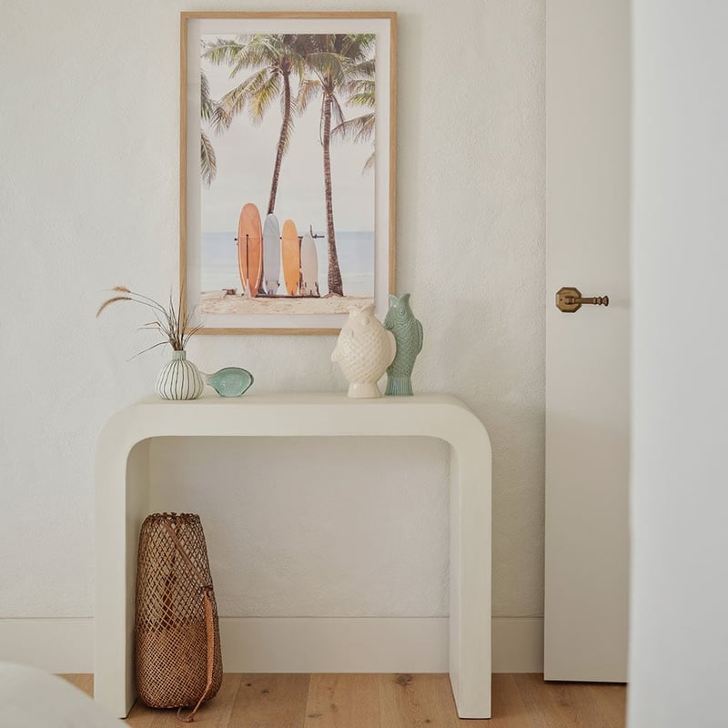 North Shore White Console