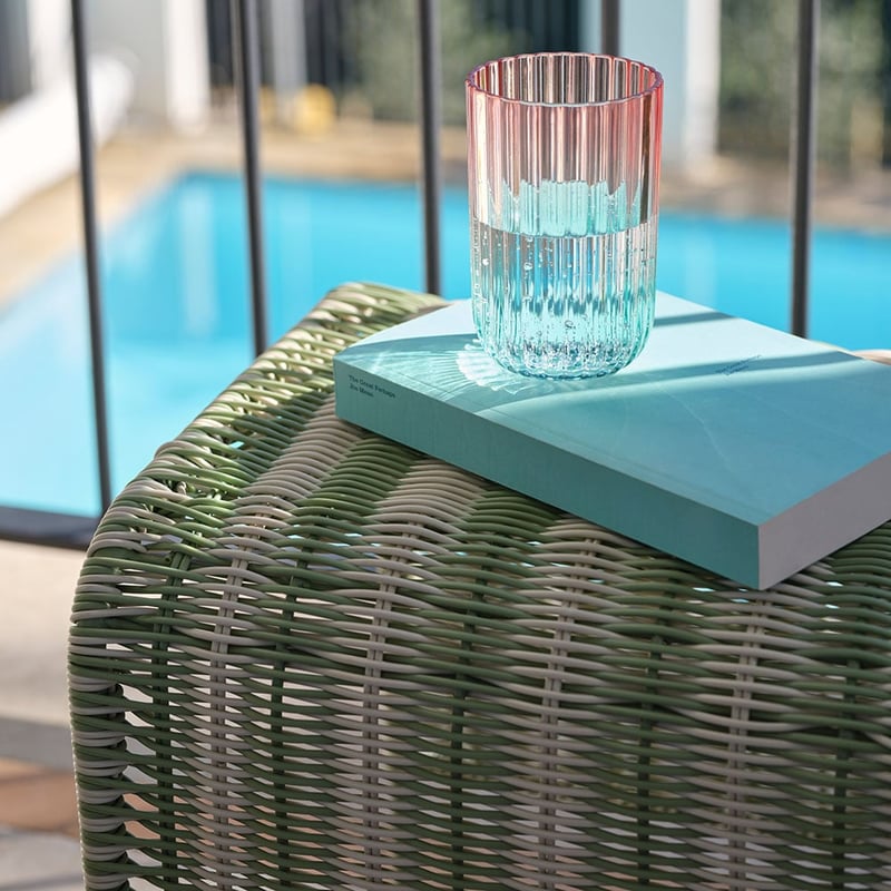 Positano Blue & Pink Tumbler