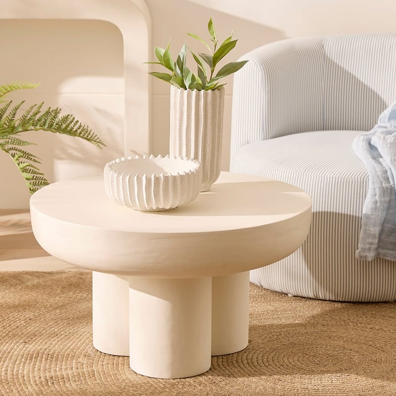 North Shore White Coffee Table