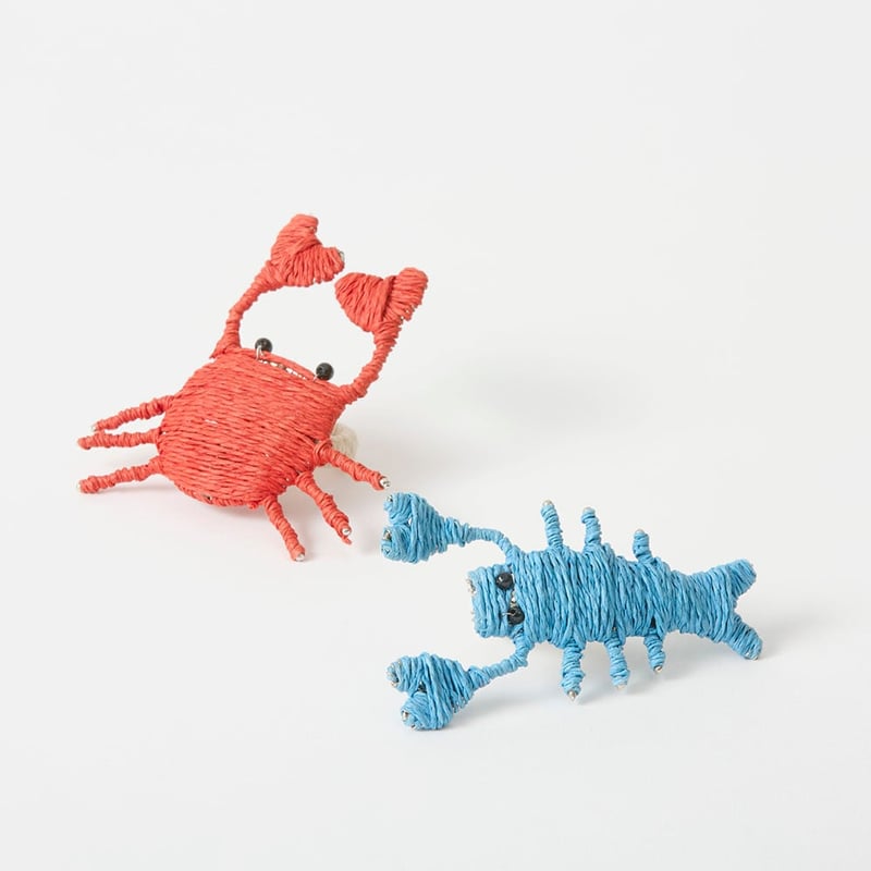 Fiesta Crab Napkin Ring