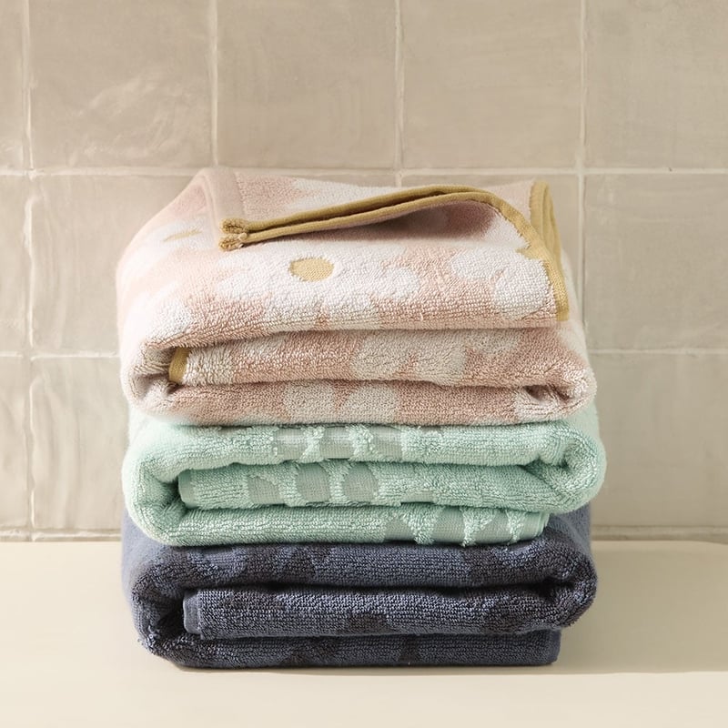 Construction Zone Navy Towel Range