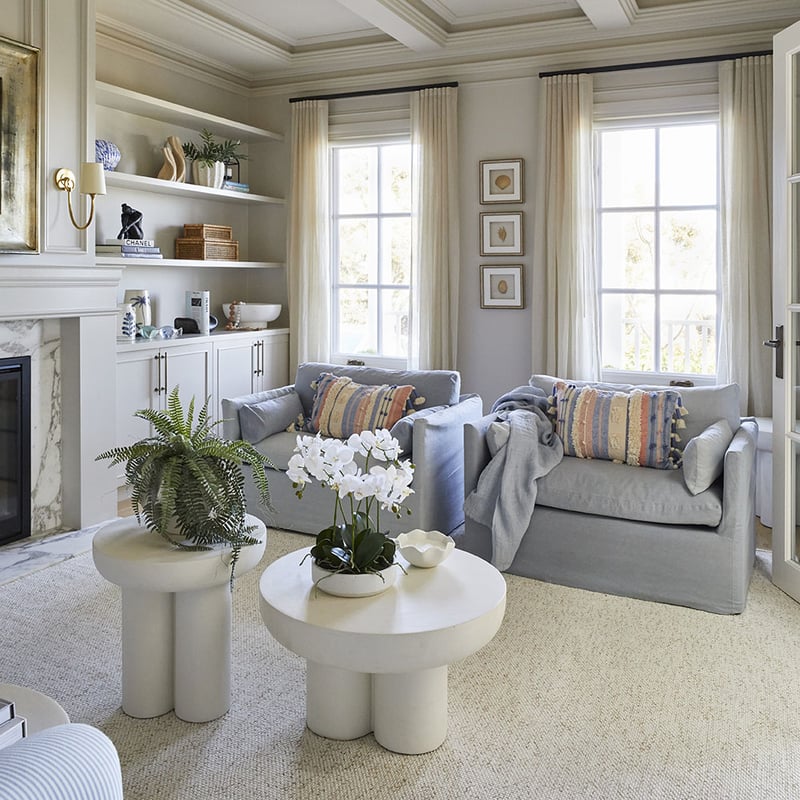 Stockholm Cashmere Blue Chair