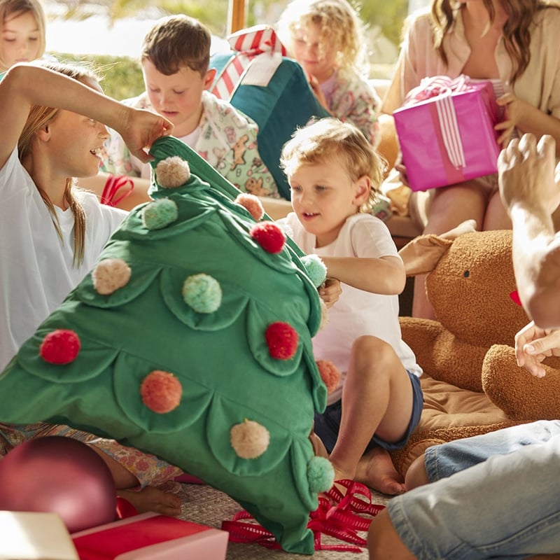 Novelty Christmas Tree Santa Sack