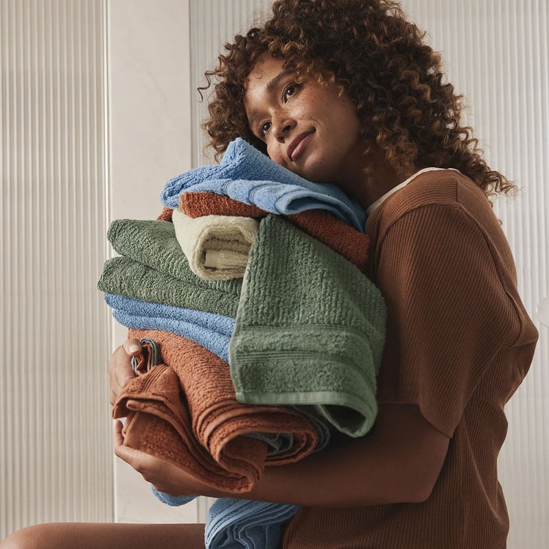 Flinders Sea Blue Towel Range