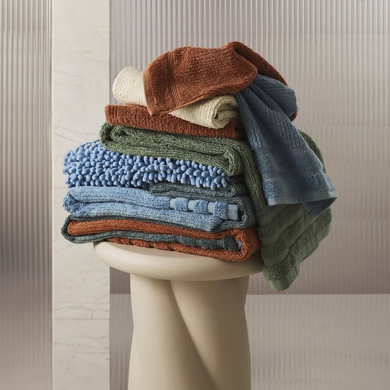 Flinders Sea Blue Towel Range