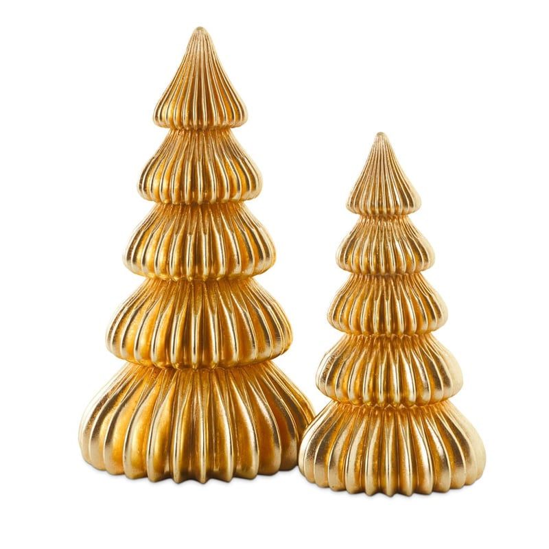 Gold Honeycomb Christmas Tree
