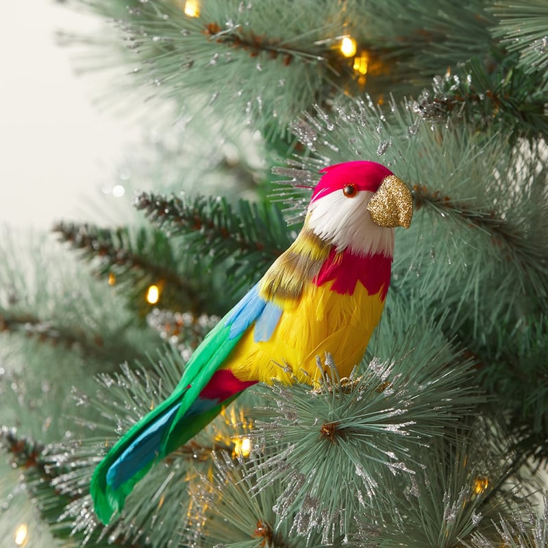 Feather Rosella Bird Decoration