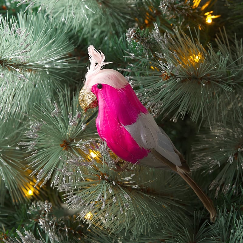 Feather Galah Bird Decoration