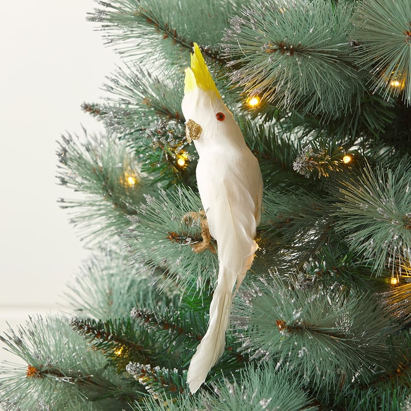 Feather Cockatoo Bird Decoration