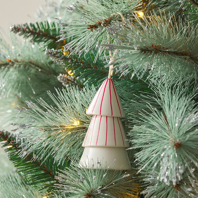 Tree Bell Porcelain Ornament