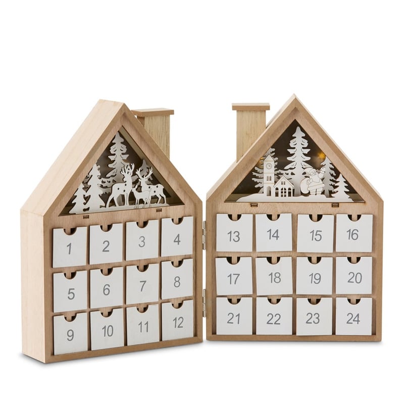 Festive Scenes Natural Coastal Advent Calendar