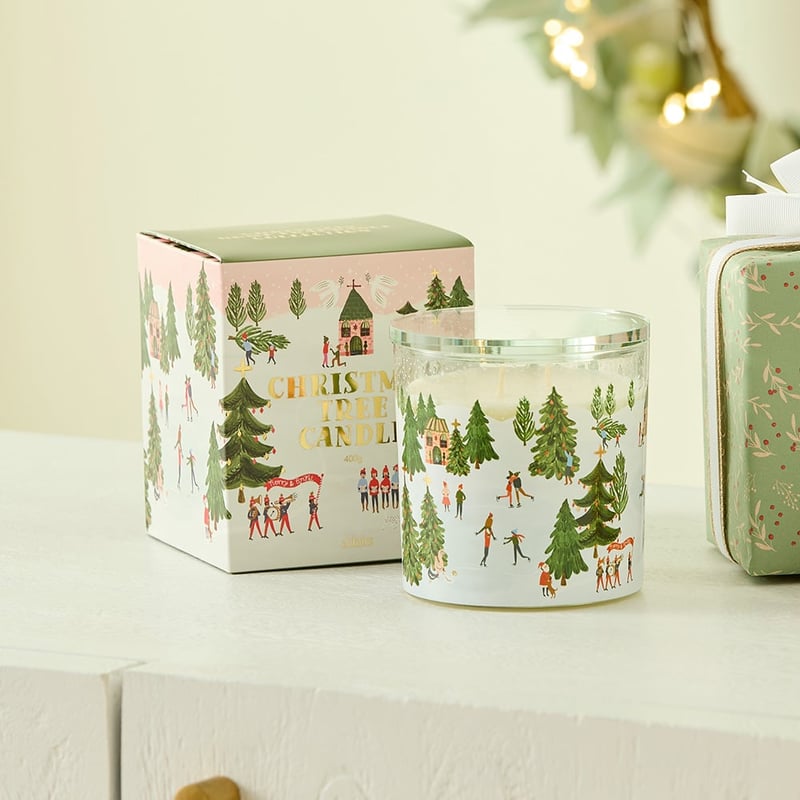 Christmas Tree Candle 400g