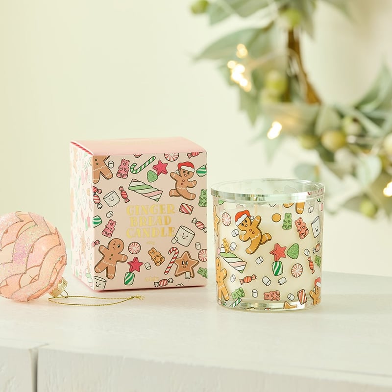 Christmas Gingerbread Candle 400g