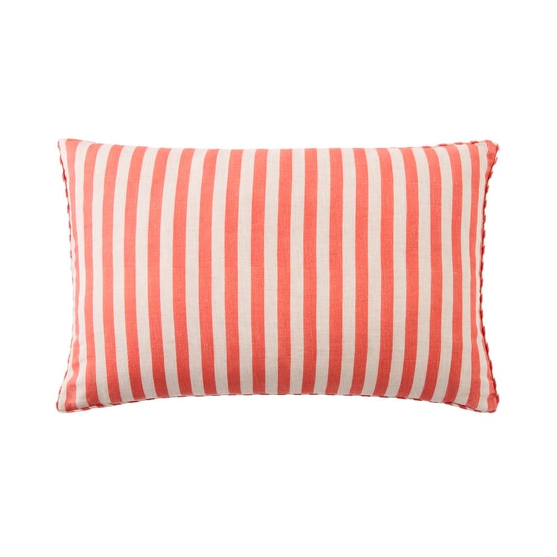 Festive Dachshund Linen Cushion