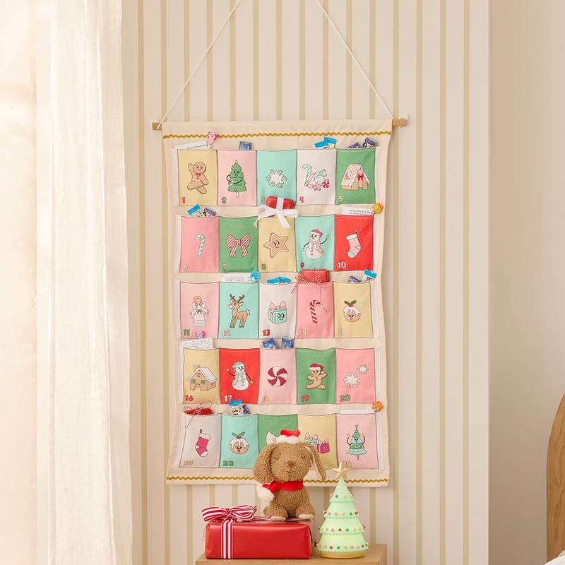 Christmas Gingerbread Candy Land Advent Calendar