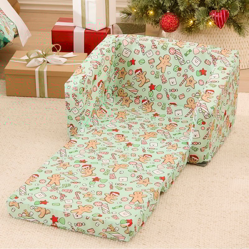 Gingerbread Candy Land Flip Out Sofa