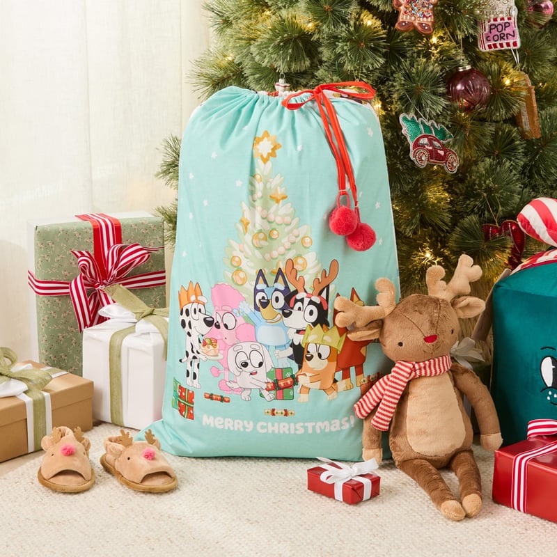 BBC Bluey Santa Sack