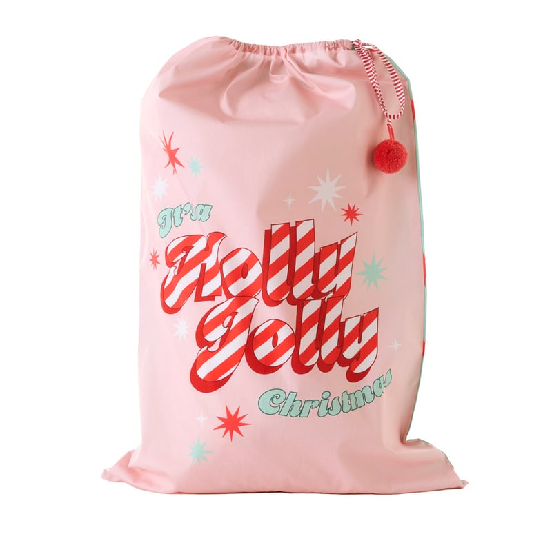 Holly Jolly Christmas Santa Sack