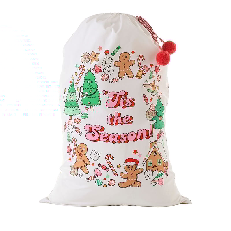 Tis The Season Santa Sack