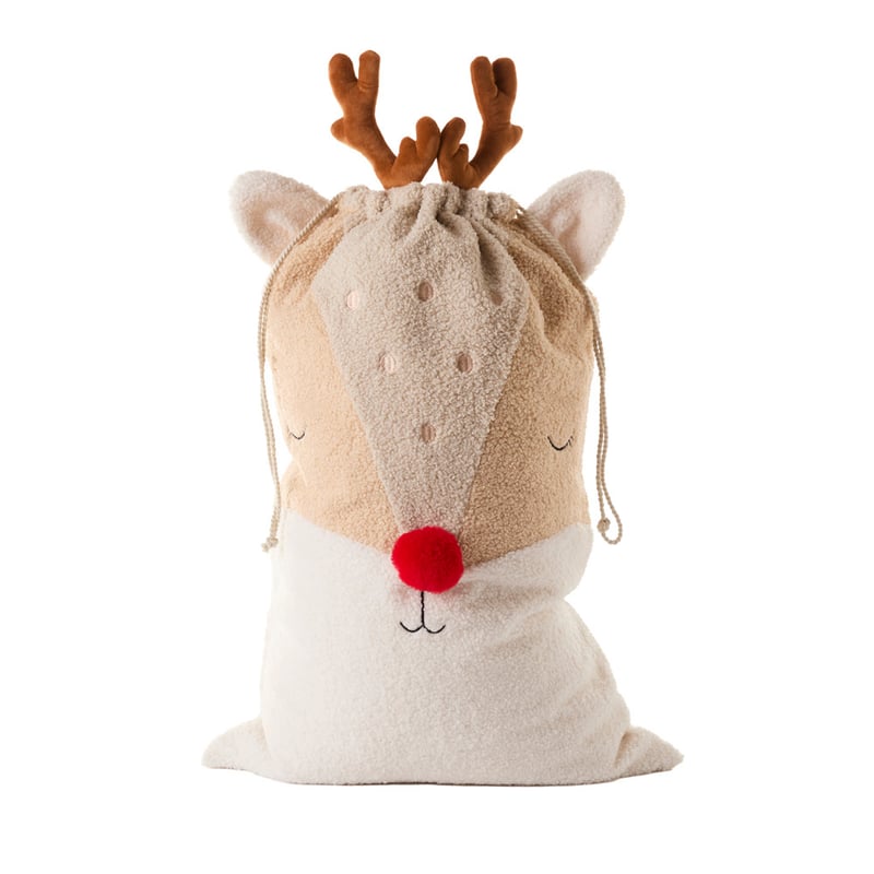 Novelty Christmas Reindeer Santa Sack