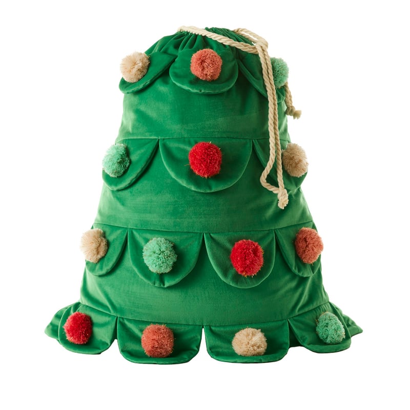 Novelty Christmas Tree Santa Sack