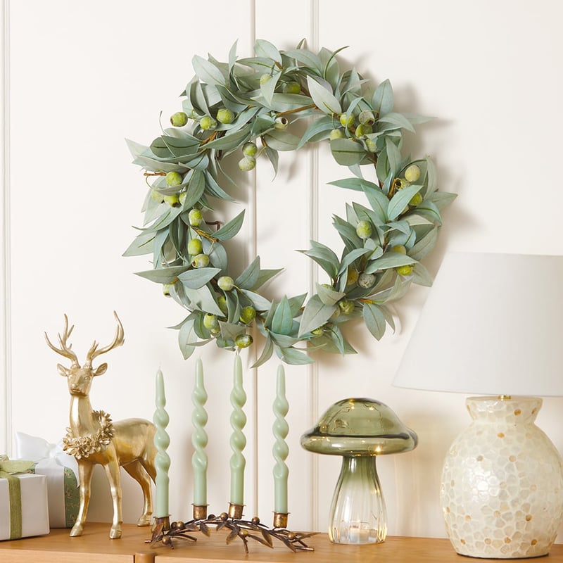 Silver Gum Nut Wreath