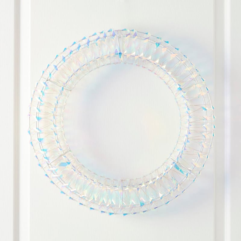 Iridescent LED Wreath