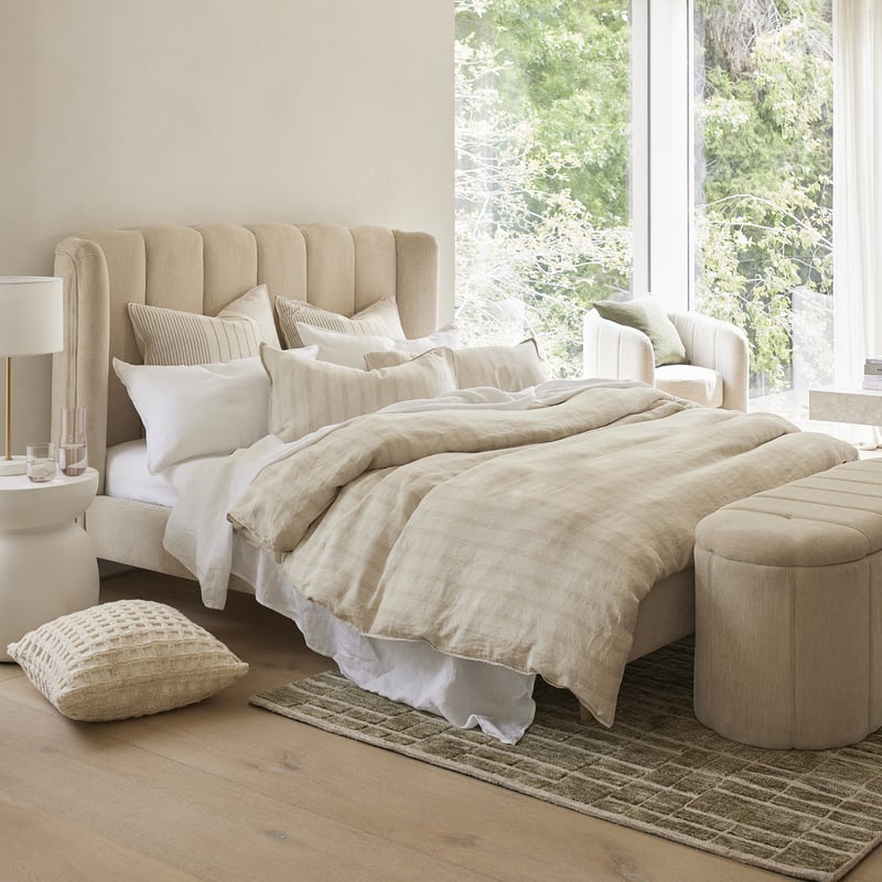 Belfort Cream Marle Full Bed