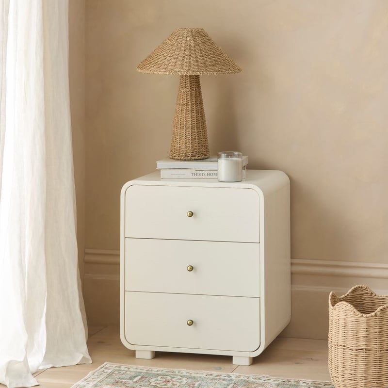 Berkley Ivory Bedside Table