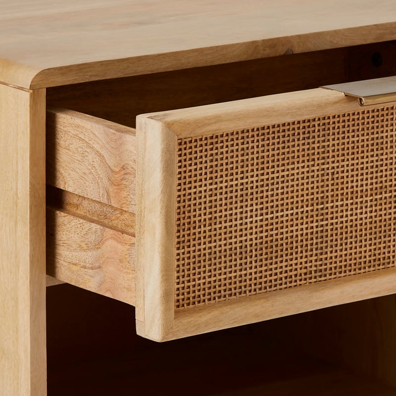 Noa Natural Bedside Table