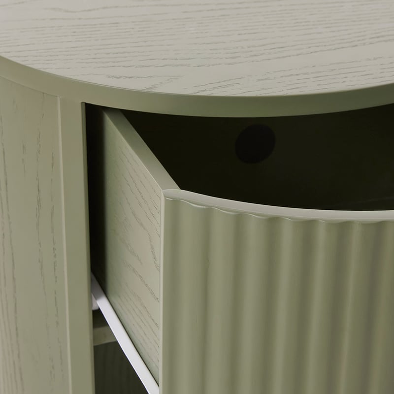 Georgia Moss Bedside Table