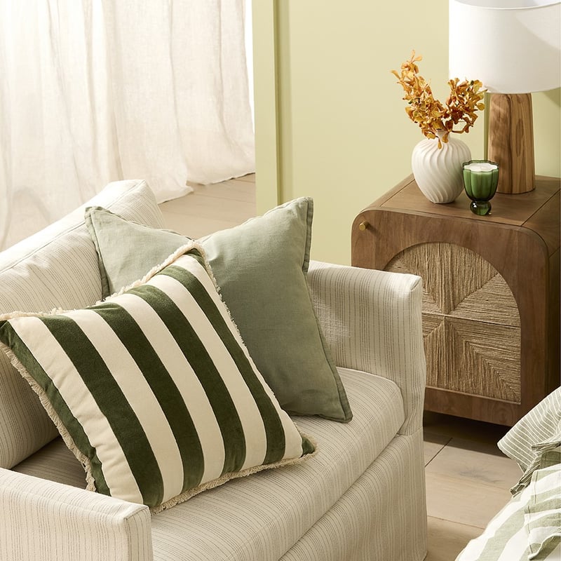 Safari Walnut 1 Door Bedside Table