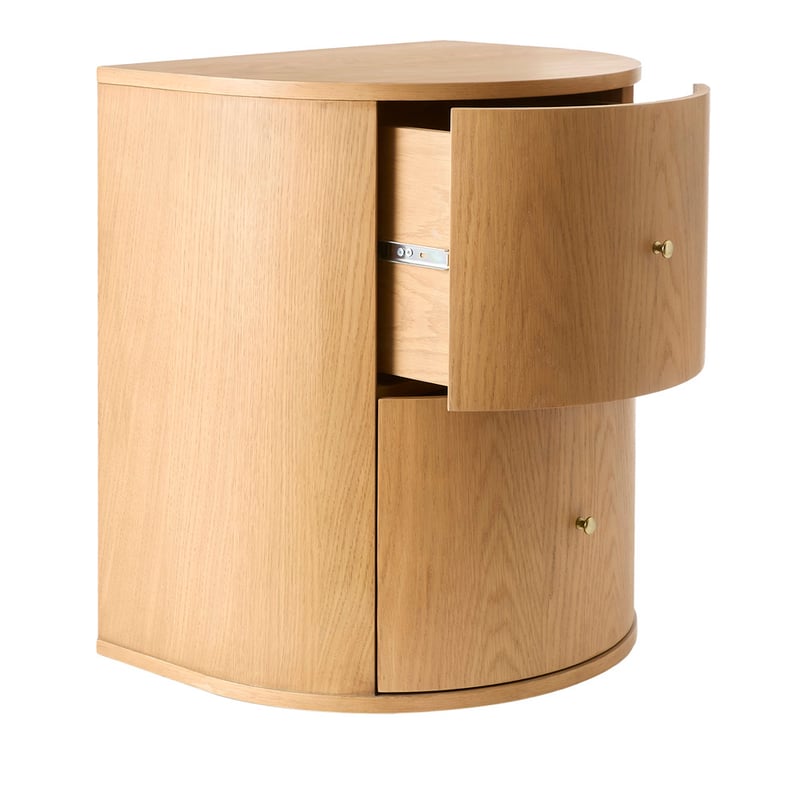 Harvey Oak Bedside Table