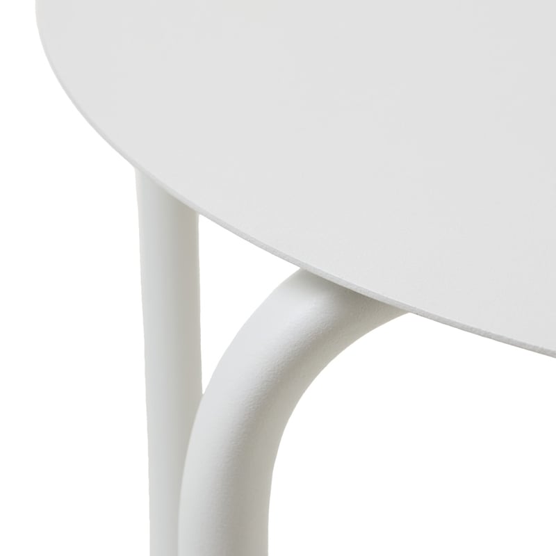 Gina White C Side Table