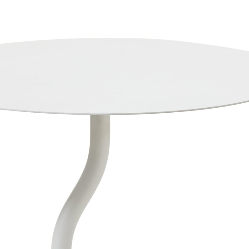 Catalina White Side Table
