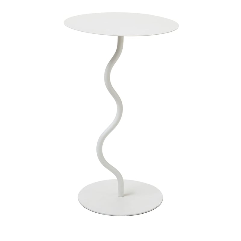 Catalina White Side Table