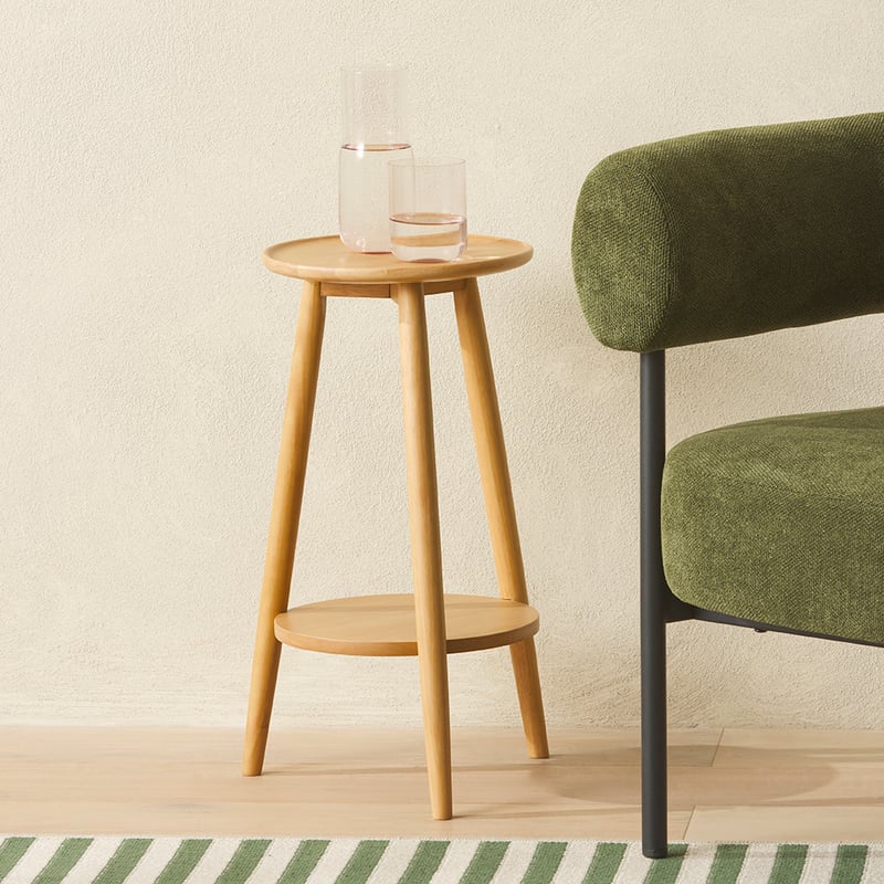Timber Natural Drinks Table