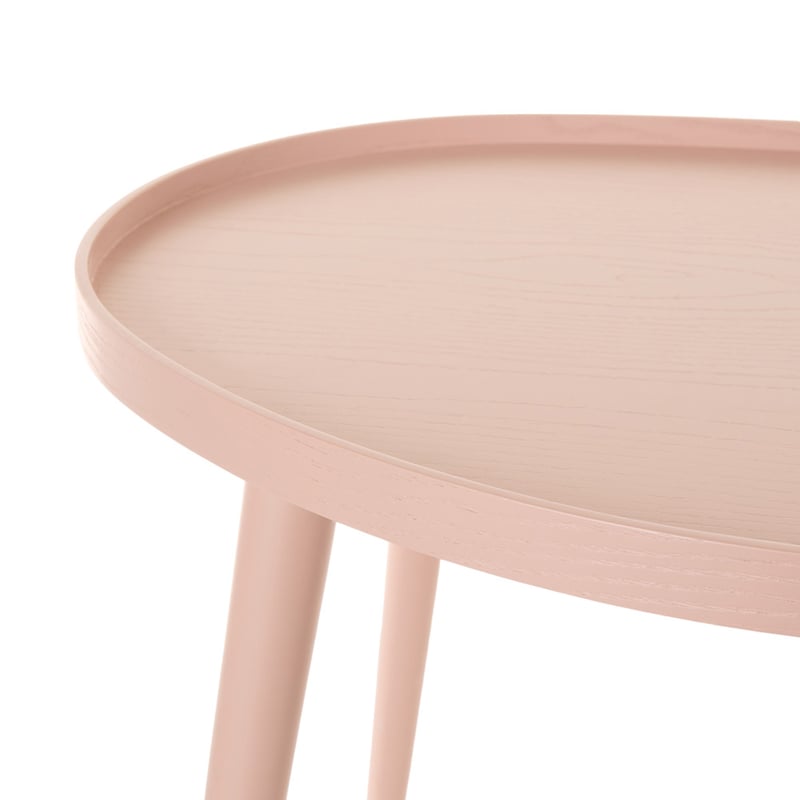 Pebble Blush Tripod Table Collection