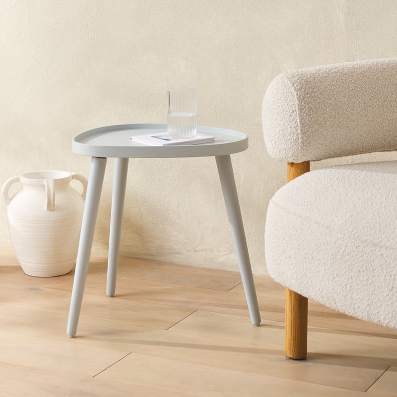 Pebble Light Blue Tripod Table Collection