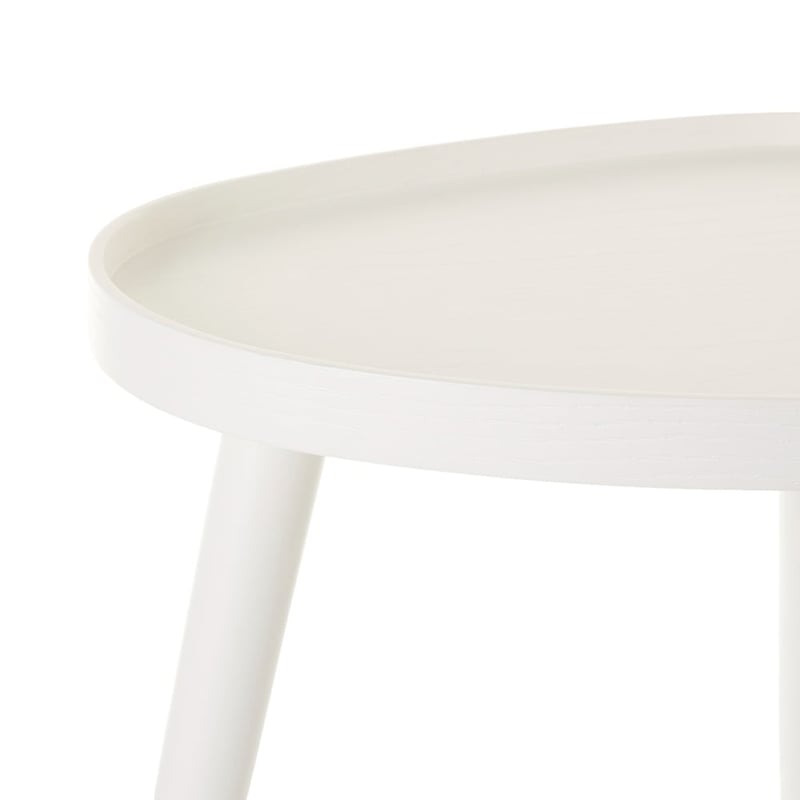 Pebble White Tripod Table Collection