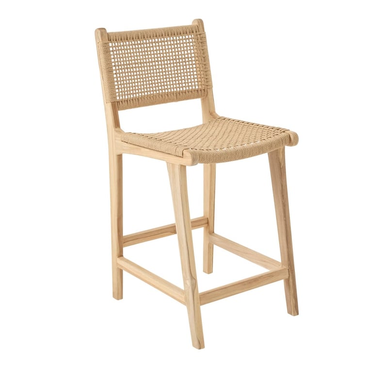 Palmer Loom Natural Counter Stool