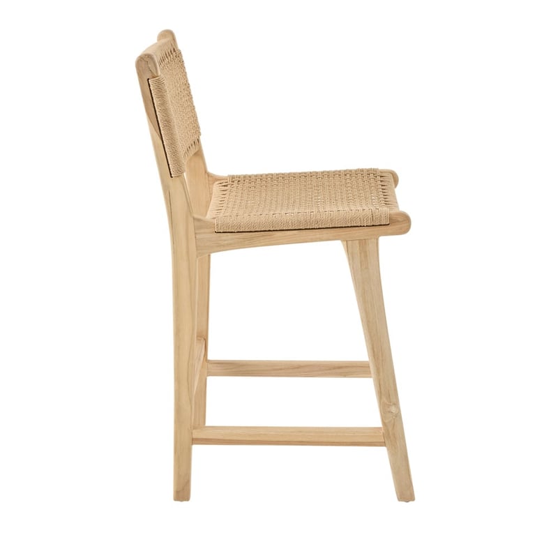 Palmer Loom Natural Counter Stool