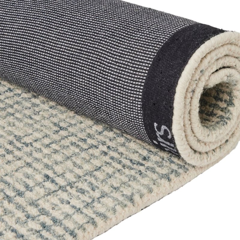 Colorado Steel Blue & Cream Rug