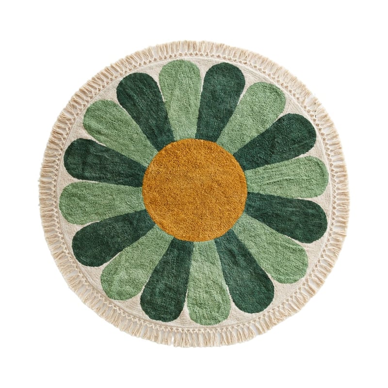 Daisy Forest Round Rug